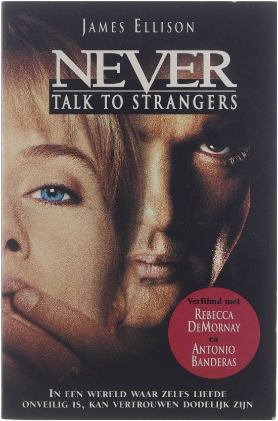 Never talk to strangers — boekomslag