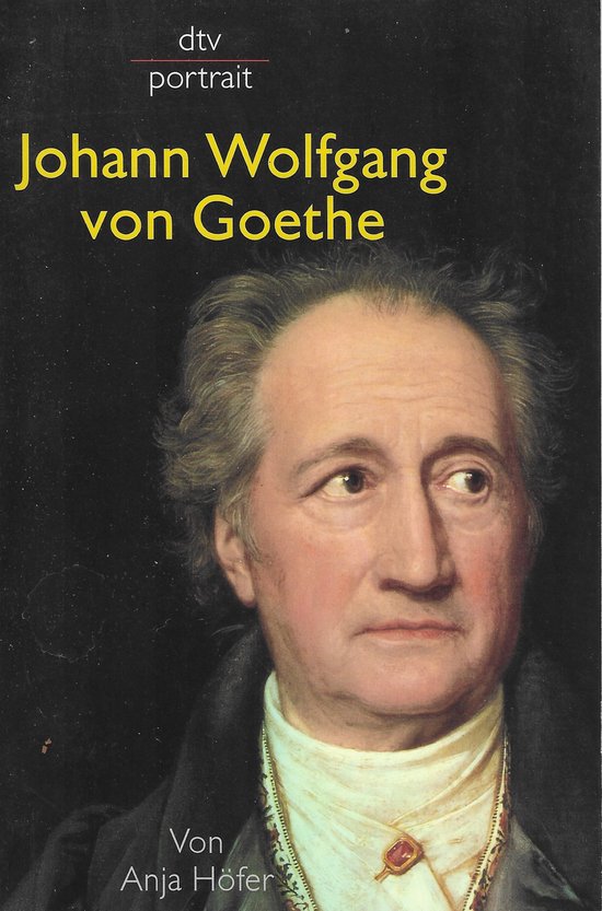 Johann Wolfgang von Goethe (DTV Portrait) (German Edition) — boekomslag