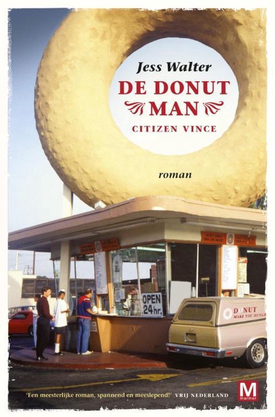 De donut man — omslag