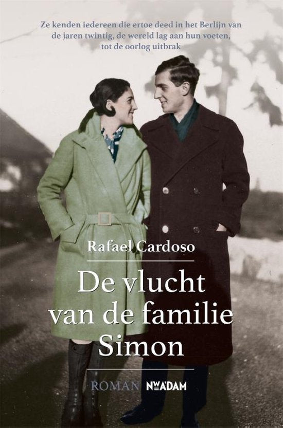 De vlucht van de familie Simon — boekomslag