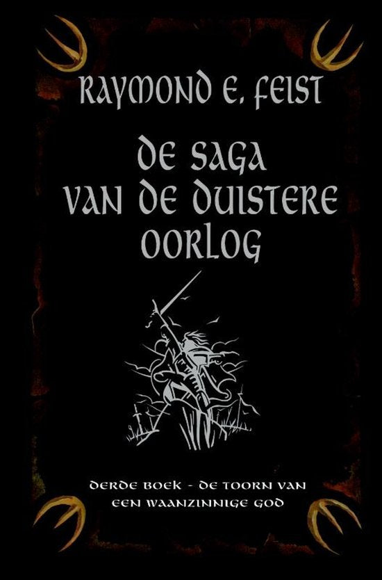 De toorn van een waanzinnige god — boekomslag