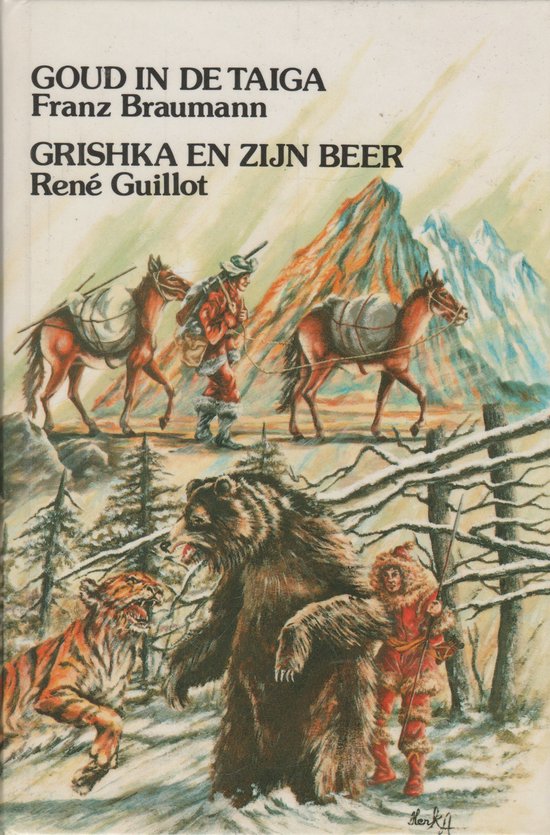 Goud in de taiga / Grishka en zijn beer — boekomslag