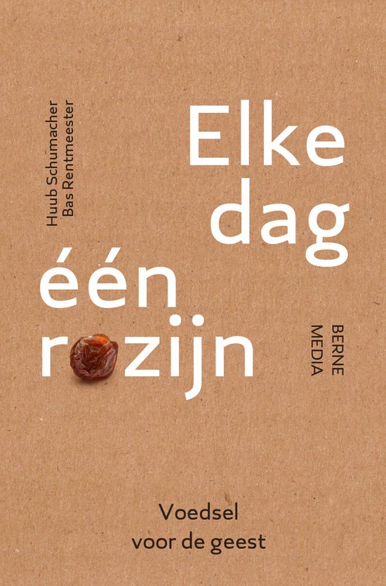Elke dag één rozijn — boekomslag