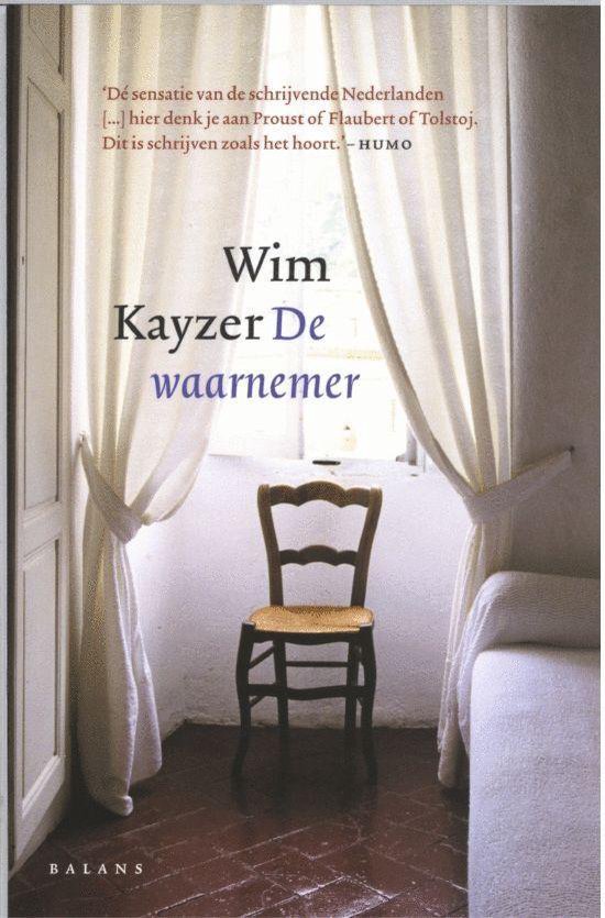 De waarnemer — boekomslag