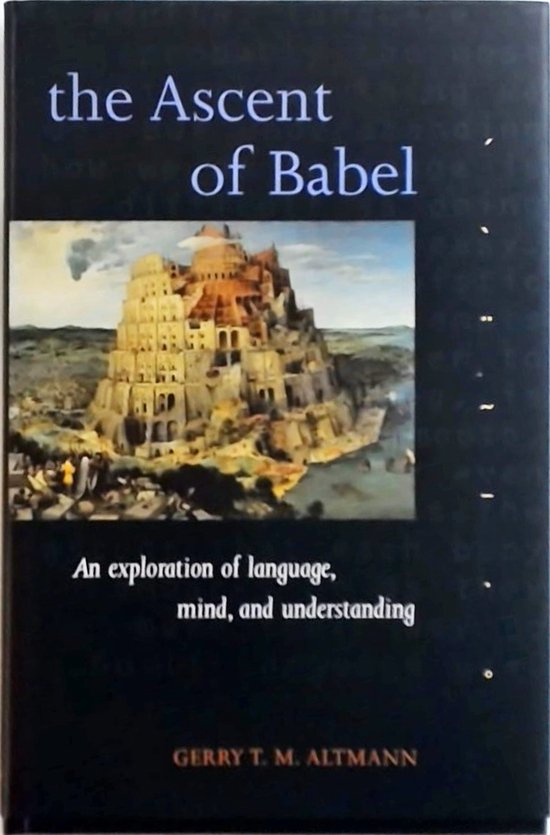 The Ascent of Babel — boekomslag