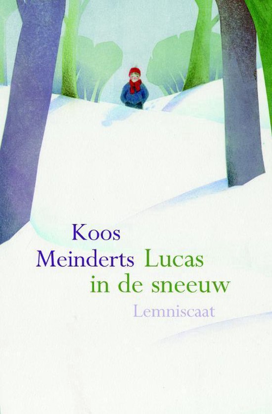 Lucas in de sneeuw — boekomslag