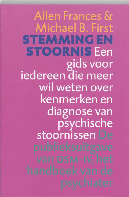 Stemming en stoornis — boekomslag