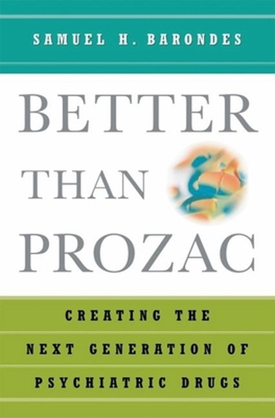 Better Than Prozac C — boekomslag