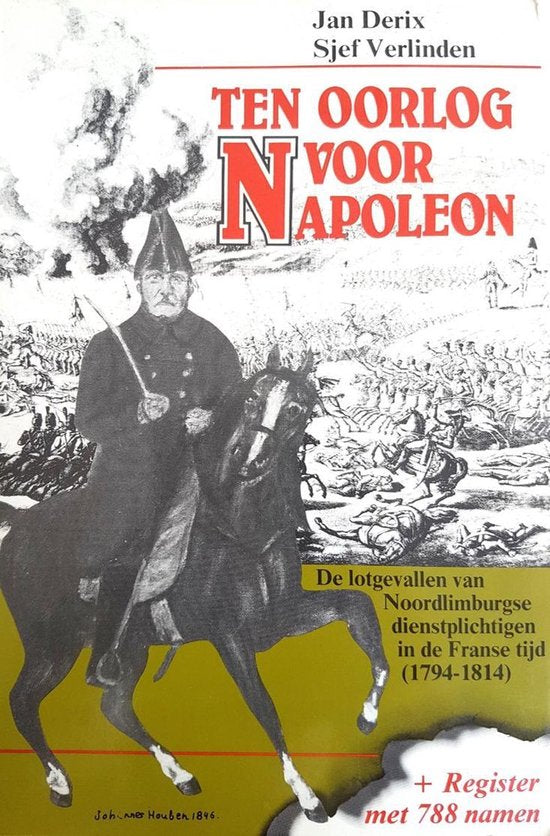 Ten oorlog voor napoleon — boekomslag