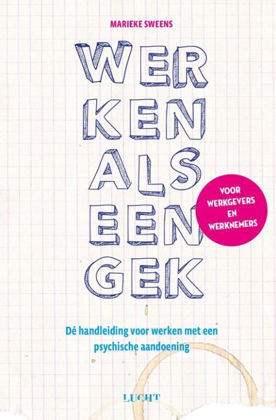 Werken als een gek — omslag