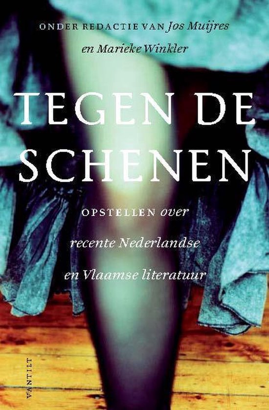 Tegen de schenen — boekomslag