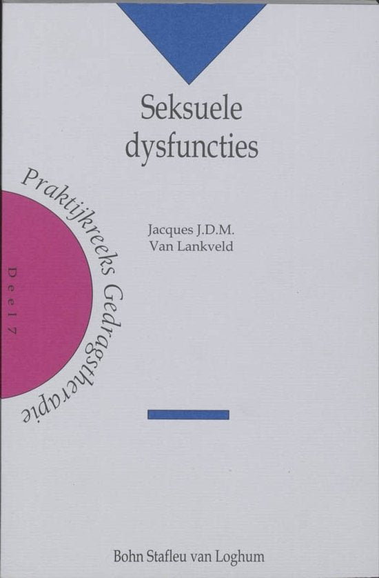 Praktijkreeks gedragstherapie 7 - Seksuele dysfuncties — boekomslag