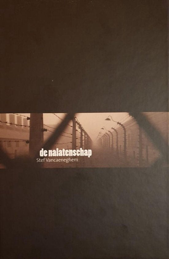 De nalatenschap — boekomslag