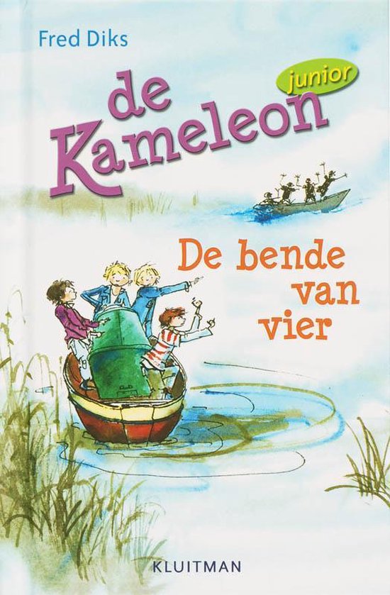 De Kameleon Junior / De Bende Van Vier — boekomslag
