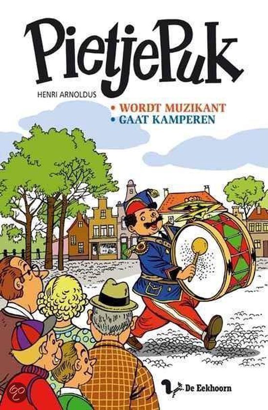 Pietje Puk Wordt Muzikant Gaat Kamperen — boekomslag