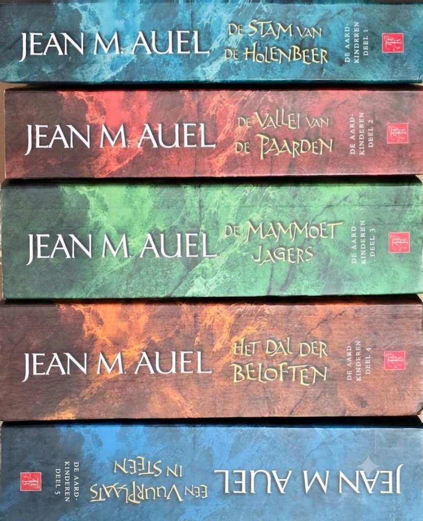 De Aardkinderen deel 1 t/m 5 - Jean Auel