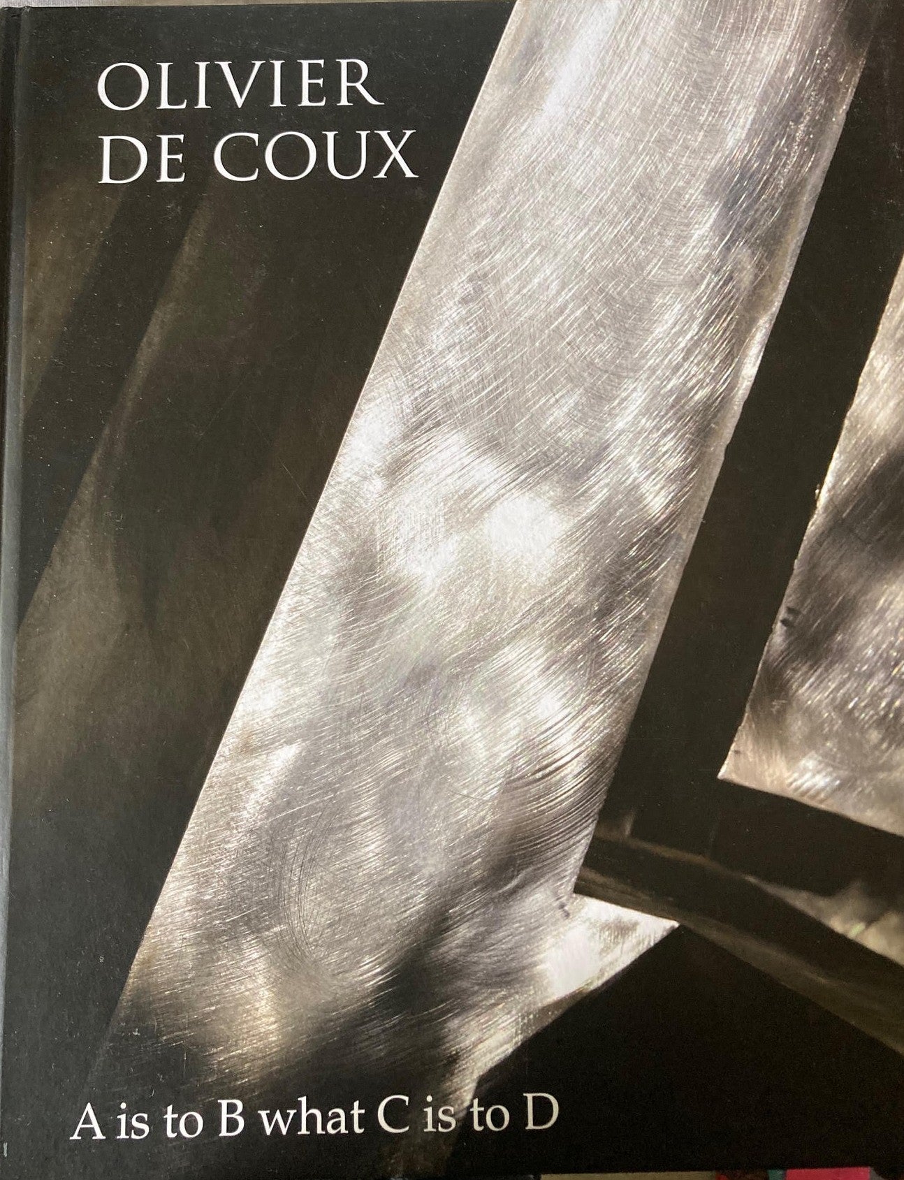 Olivier de Coux A is to B what C is to D - Louis Doucet