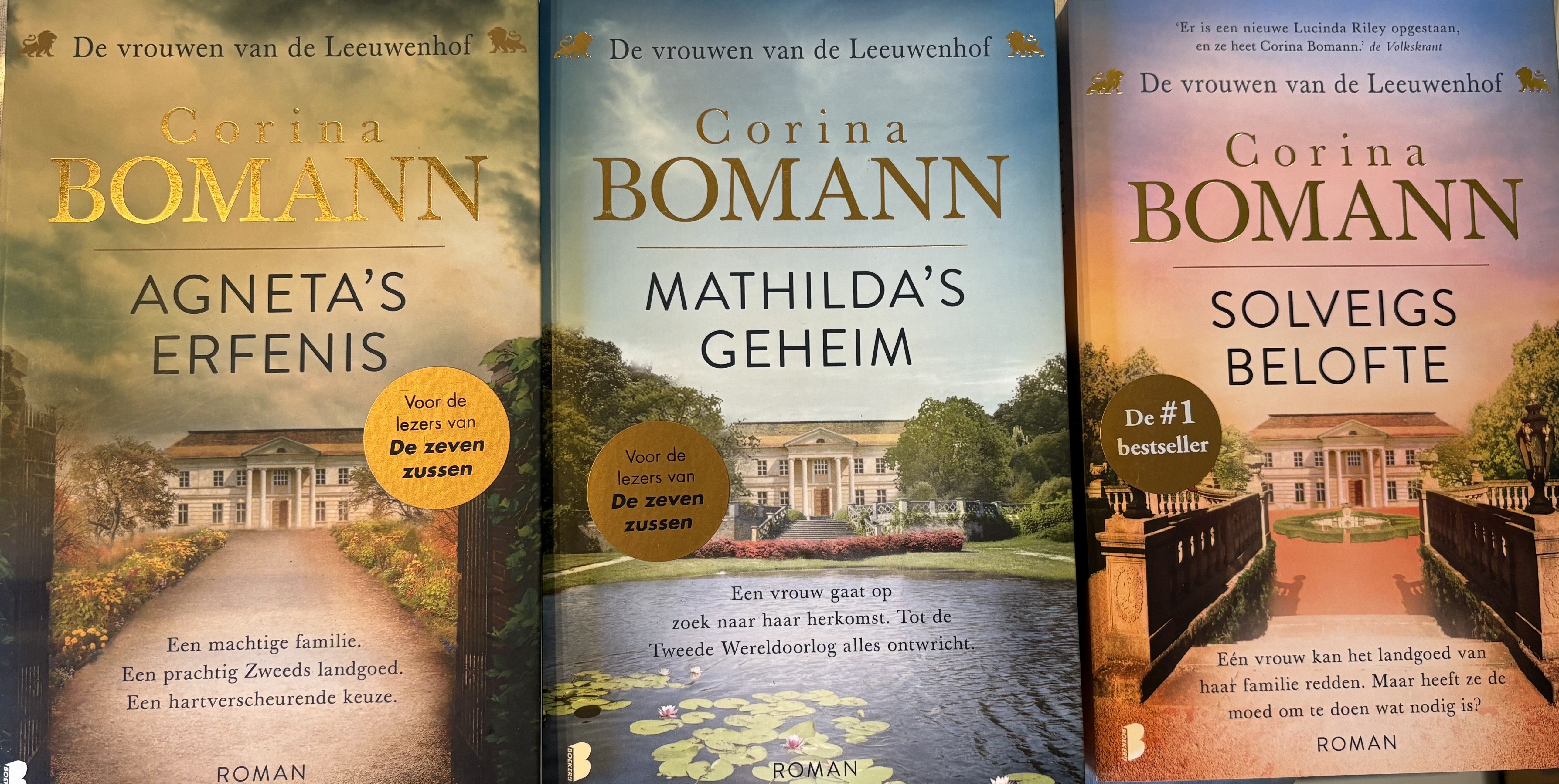Vrouwen van de Leeuwenhof -Agneta's erfenis -Mathilda's geheim -Solveigs belofte - Corina Bomann