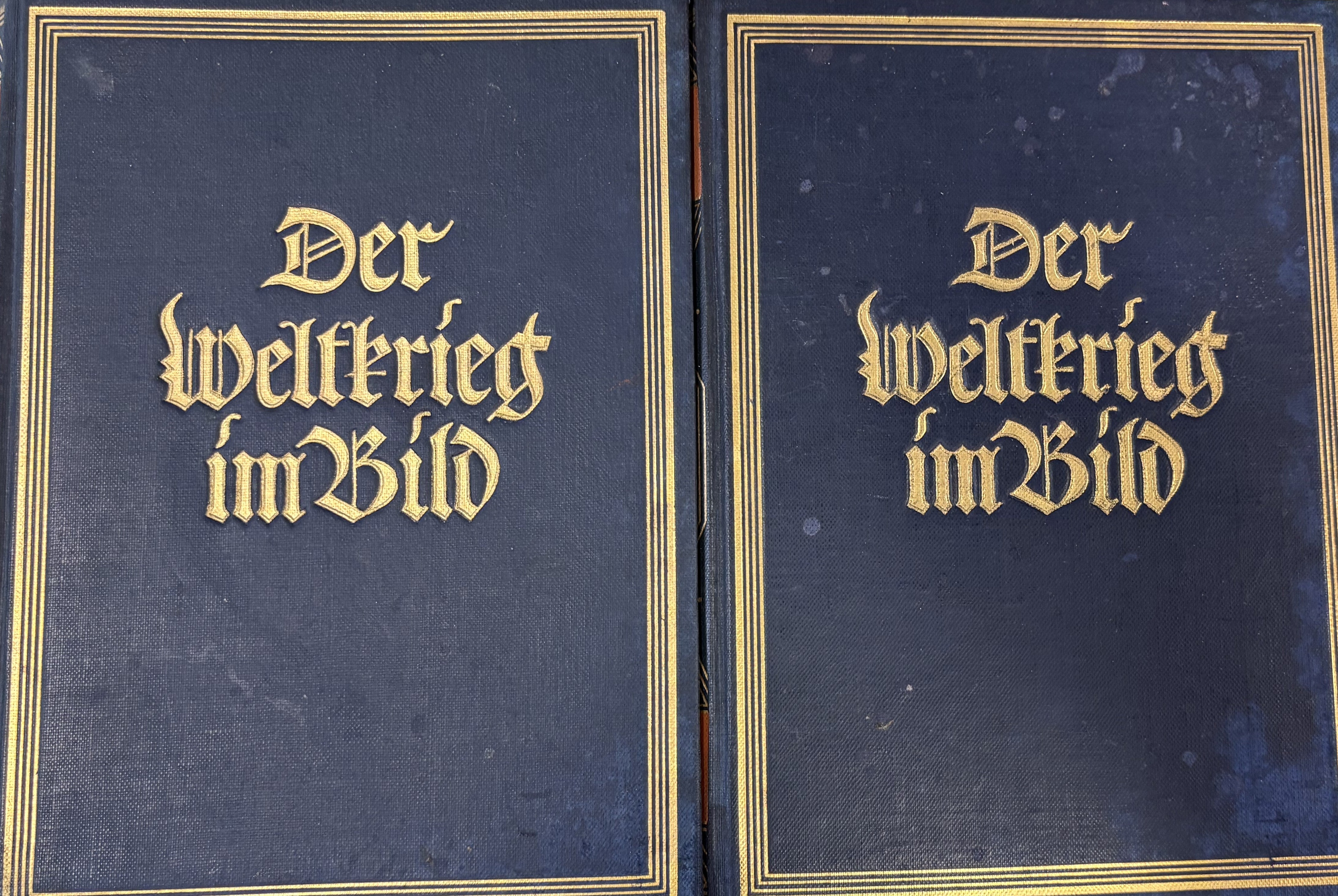 Der Weltkrieg im bild 1930 - 2 delen - Werner Beumelburg