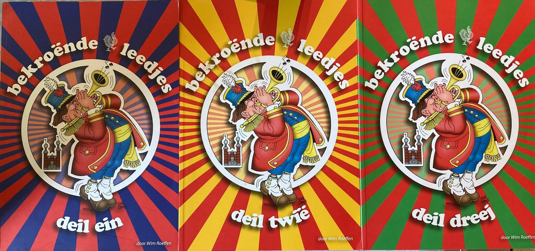 Bekroënde leedjes deil 1,2 en 3 - Wim Roeffen