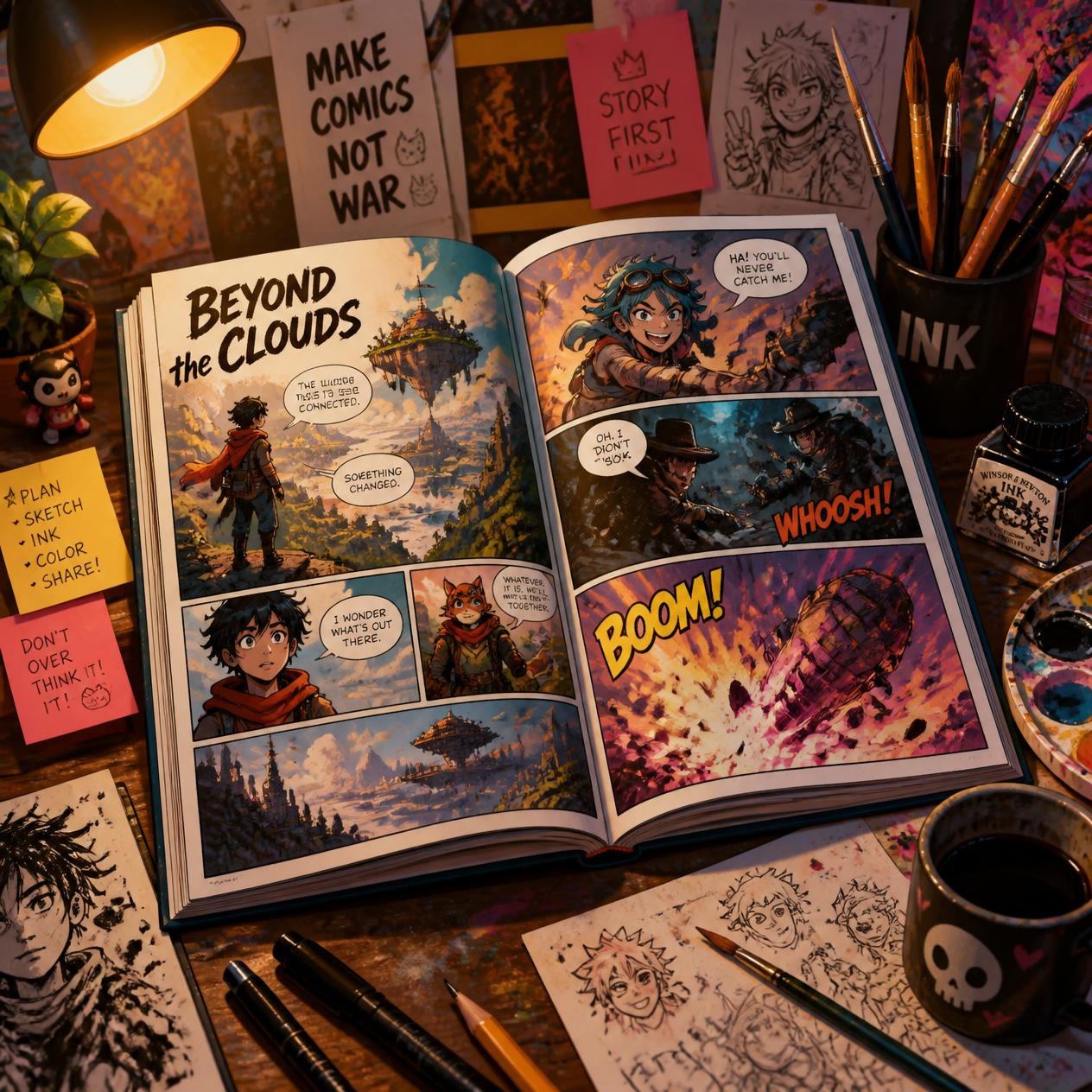 Graphic Novels & Strips
