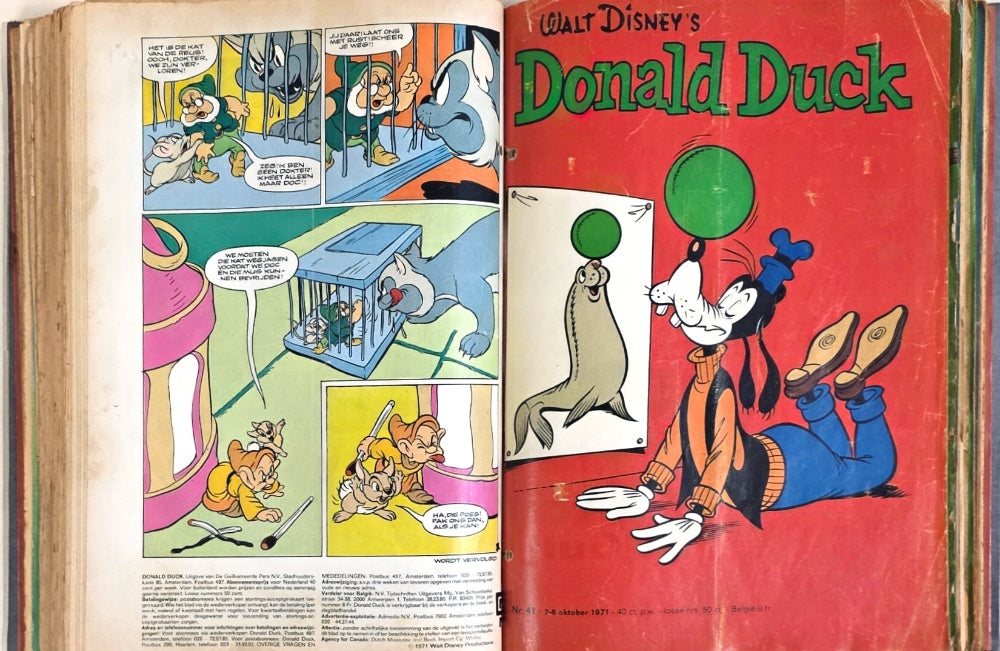 Donald Duck Weekblad - Jaargang 1971 ingebonden