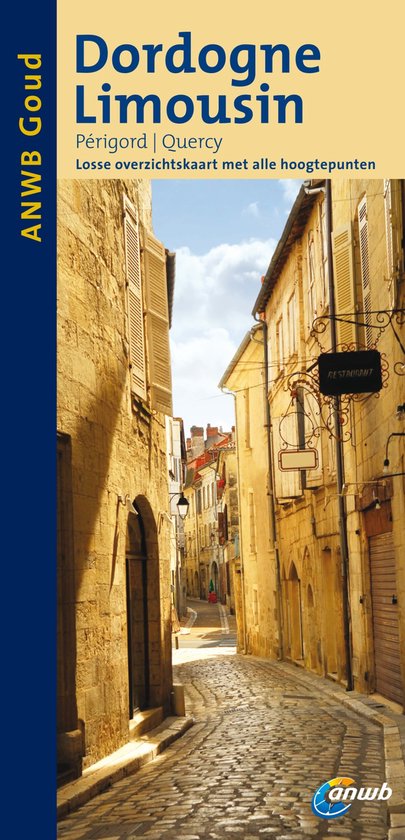 ANWB goud - Dordogne, Limousin — boekomslag