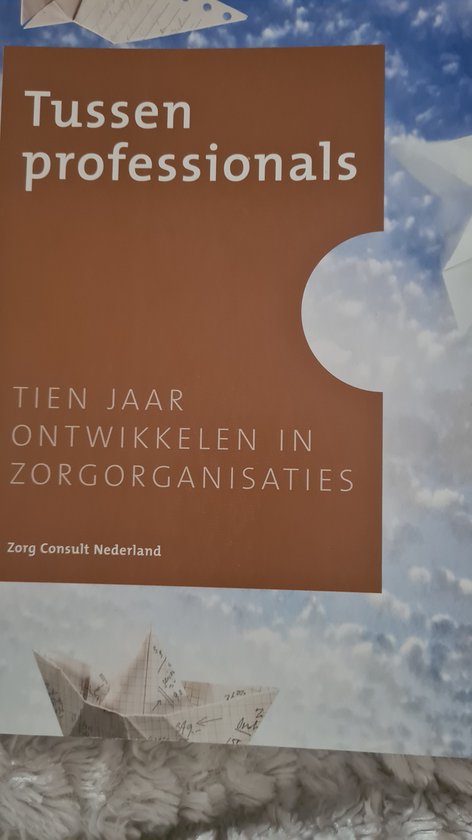 Tussen professionals — boekomslag