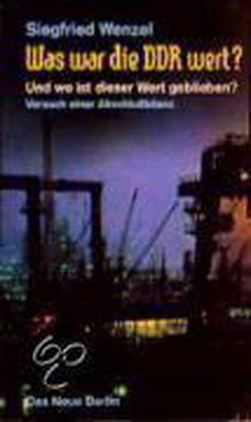 Was war die DDR wert? — boekomslag
