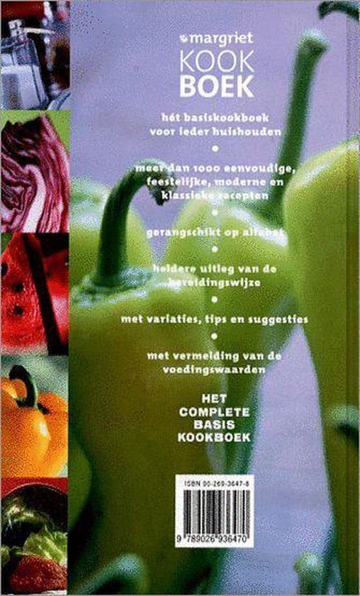 Margriet Kookboek — boekomslag