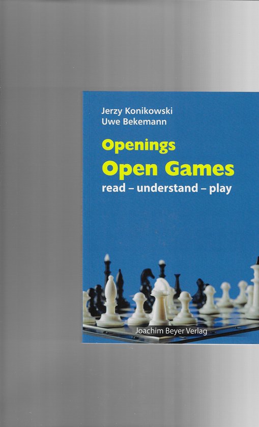 Openings - Open Games — boekomslag