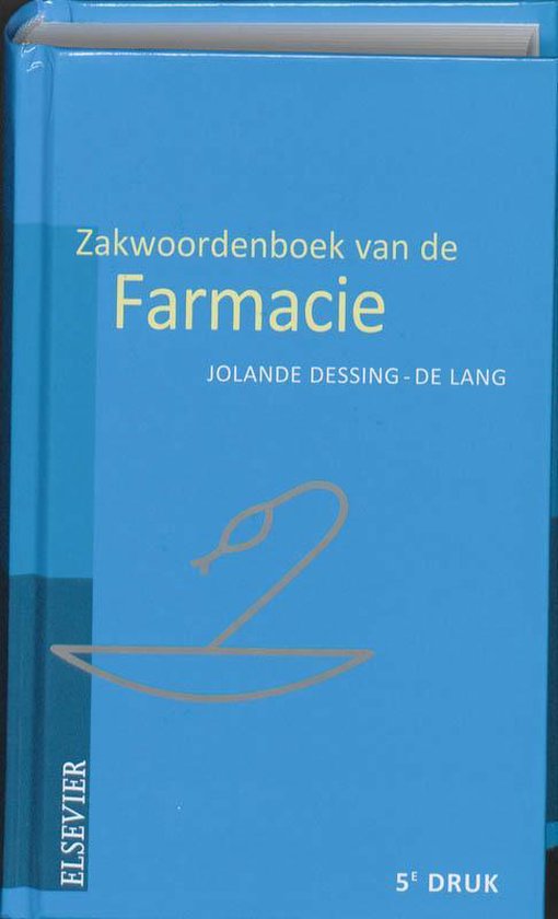 Zakwoordenboek van de Farmacie — omslag