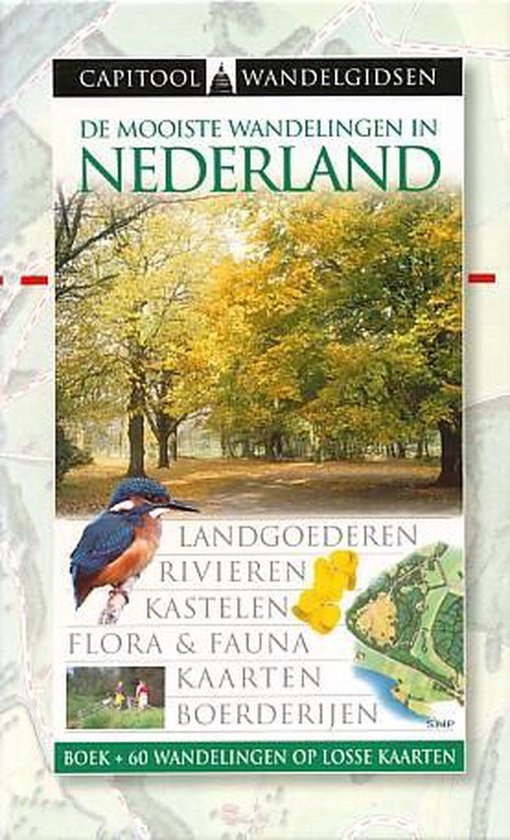 Capitool wandelgidsen de mooiste wandelingen in Nederland — omslag