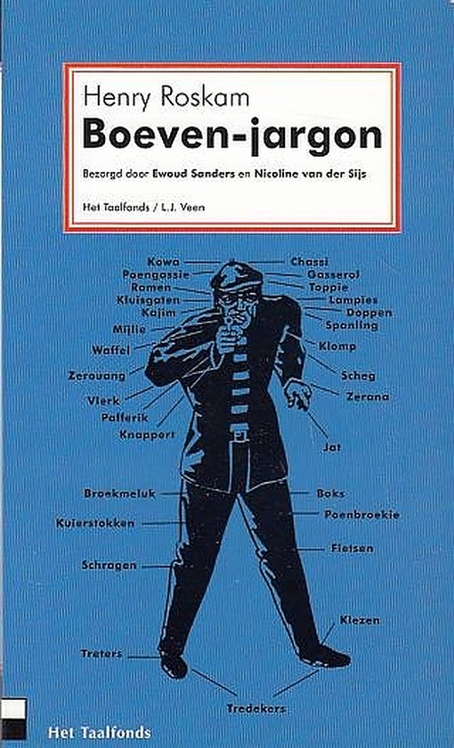 Boeven Jargon — boekomslag