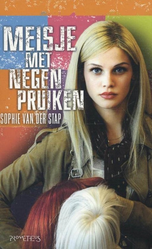 Meisje met negen pruiken — boekomslag