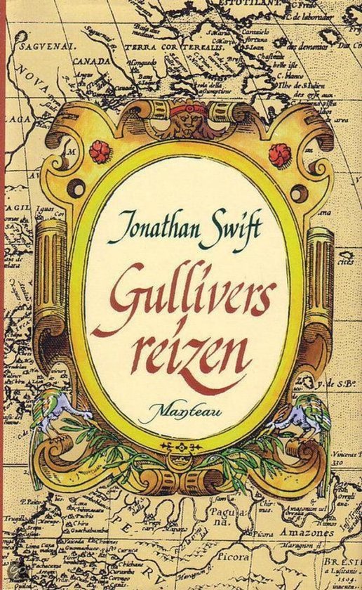 Gullivers reizen — boekomslag
