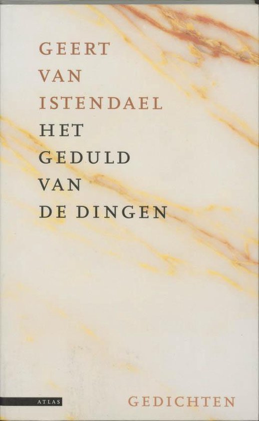 Het geduld van de dingen — boekomslag
