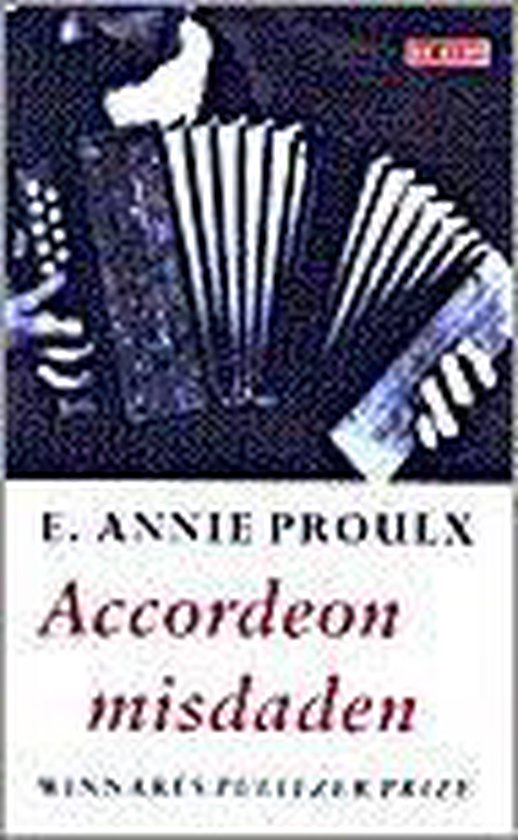 Accordeonmisdaden — boekomslag
