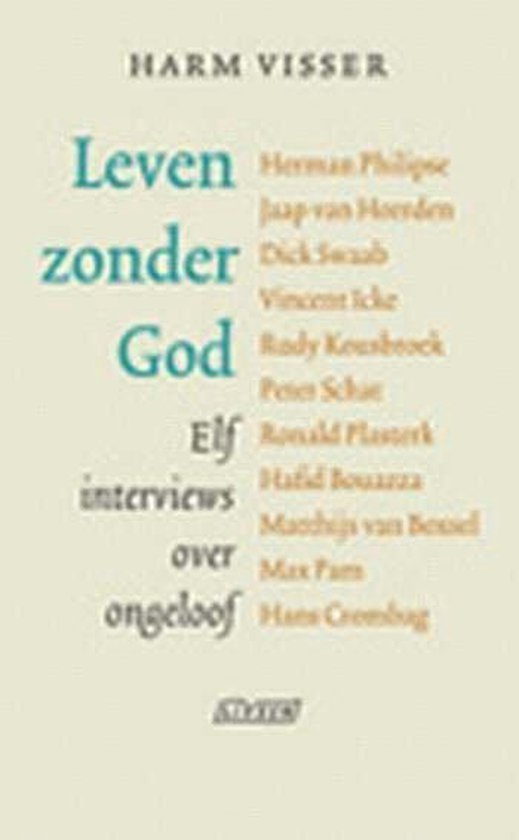 Leven Zonder God — boekomslag