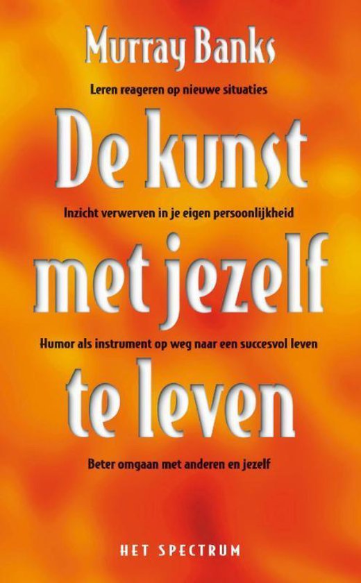Kunst Met Jezelf Te Leven — boekomslag