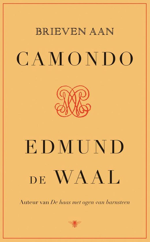 Brieven aan Camondo — omslag
