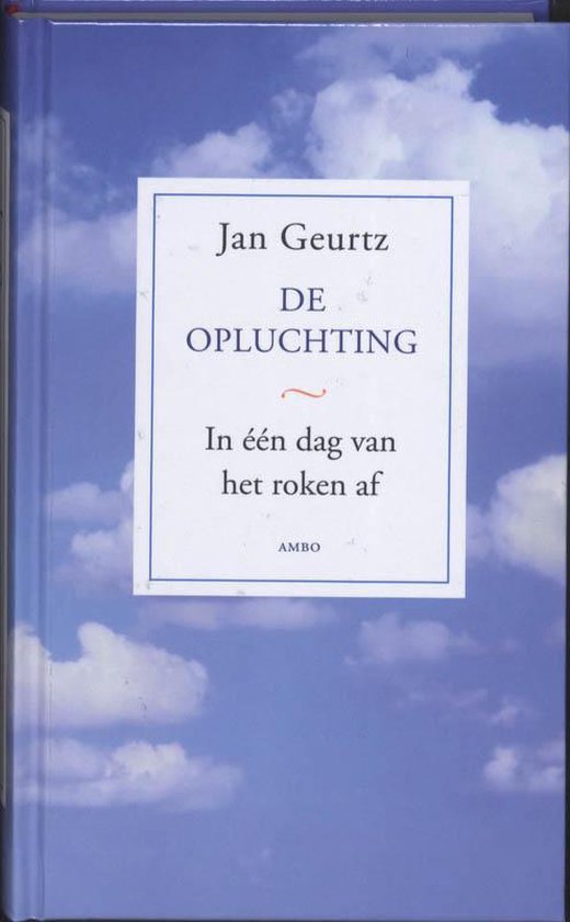 De Opluchting — omslag