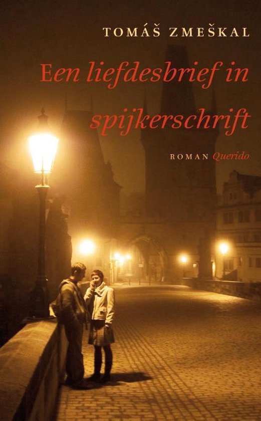 Een liefdesbrief in spijkerschrift — boekomslag