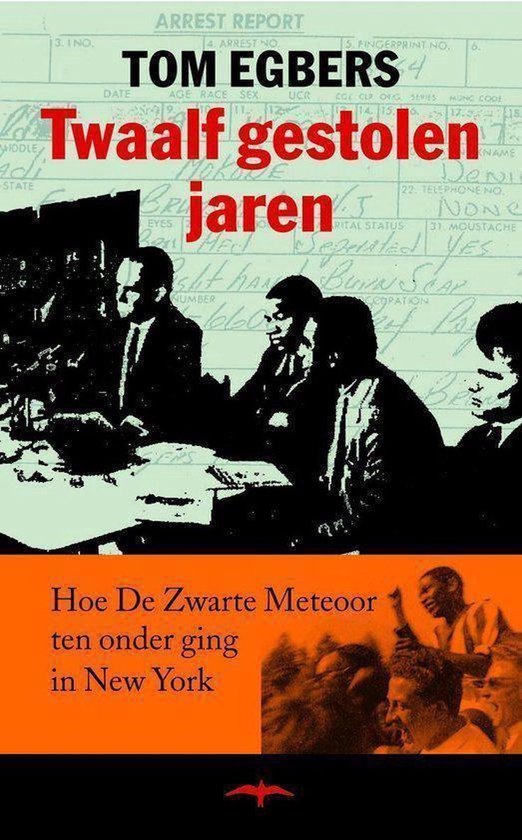 Twaalf Gestolen Jaren — boekomslag