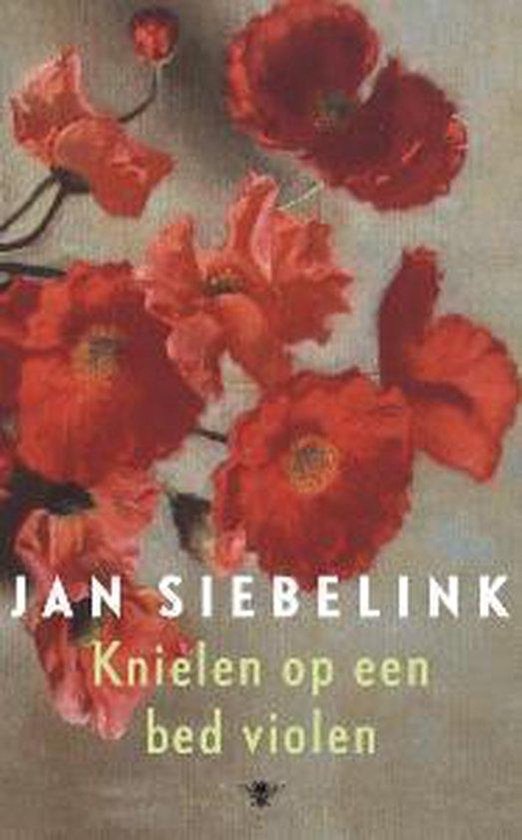 Knielen Op Een Bed Violen — boekomslag