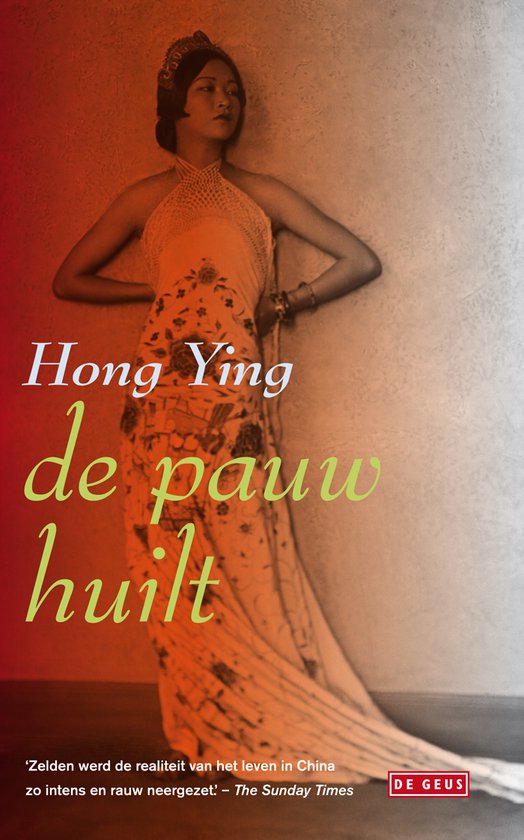 De pauw huilt — boekomslag