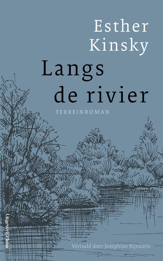 Langs de rivier — omslag