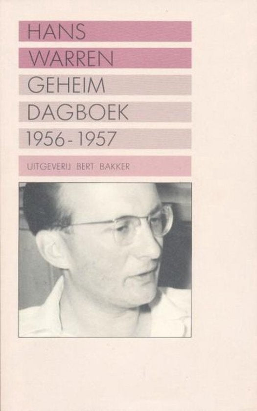 Geheim Dagboek 1956-1957 — boekomslag