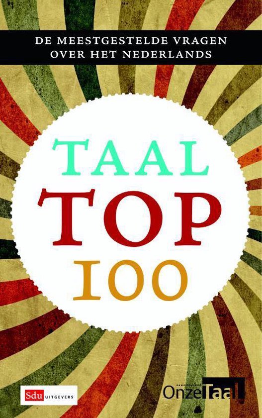 Taal top 100 — boekomslag