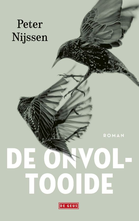 De onvoltooide — boekomslag